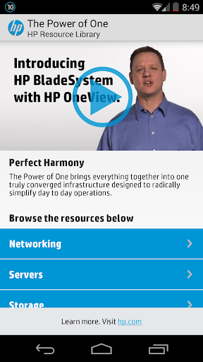 HP The Power of One