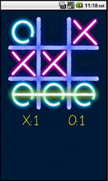 Tic Tac Toe Glow (No Ads) poster 1