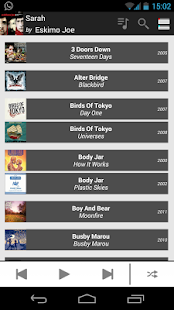 Song Scroll Music Player Screenshots 1