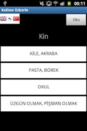 Kelime Ezberle poster 1