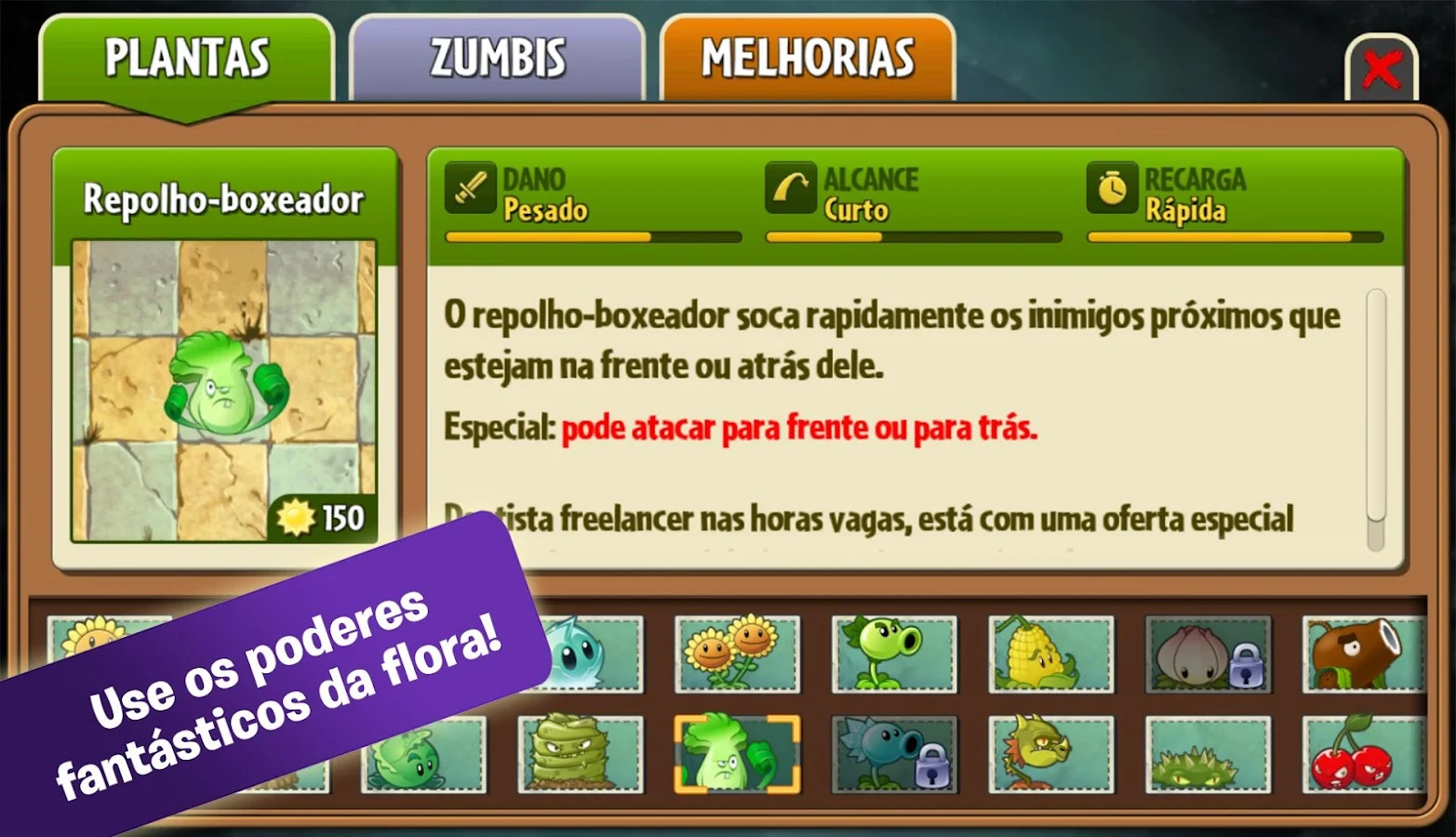   Plants vs. Zombies™ 2: captura de tela 