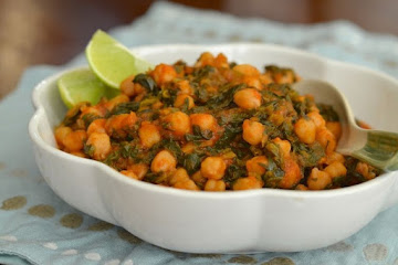 Espinacas con Garbanzos/Spinach and Garbanzos