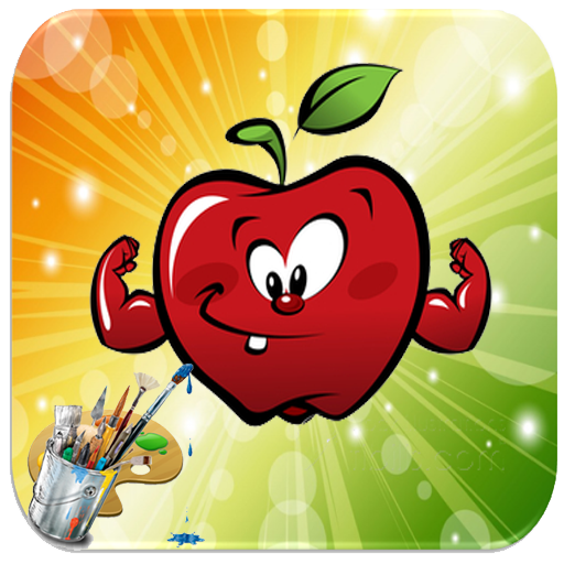 FRUIT COLORING FUN FOR KIDS 休閒 App LOGO-APP開箱王