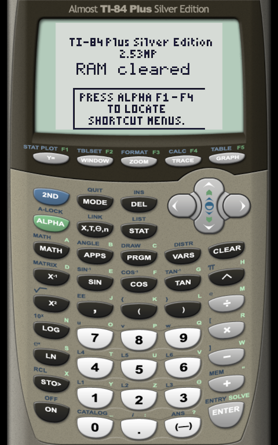 AlmostTI TI Calc Emulator Android Apps on Google Play