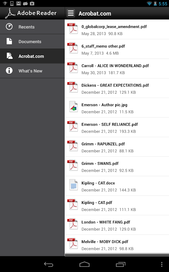 Adobe Reader - screenshot