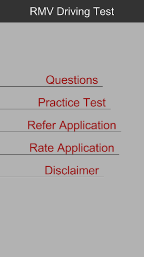 RMV Driving Test