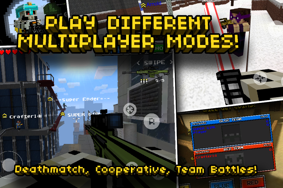 Pixel Gun 3D PRO Minecraft Ed. - screenshot