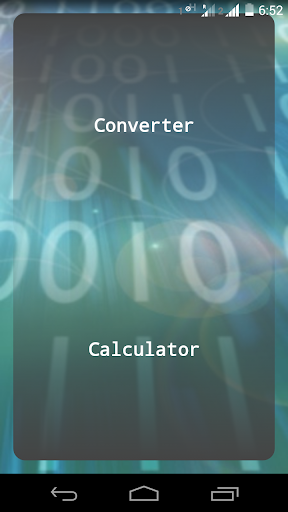 Number System Converter + CALC