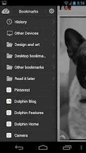 Dolphin Browser Beta - screenshot thumbnail