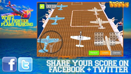 WW2 Jet Fighter Plane Parking Screenshots 14