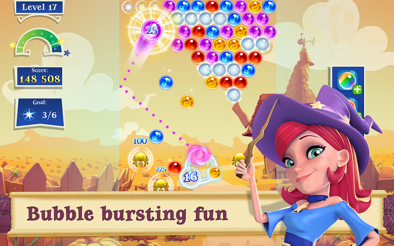 Bubble Witch 2 Saga Mod v1.31.2 APK (Unlimited Boosters & Lives) - screenshot