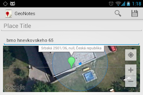 How to mod GeoNotes 1.5 apk for bluestacks