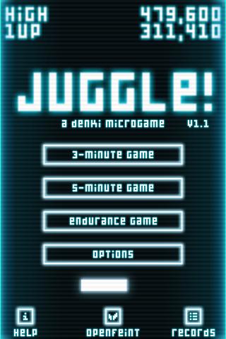 Juggle! XHD Screen 3