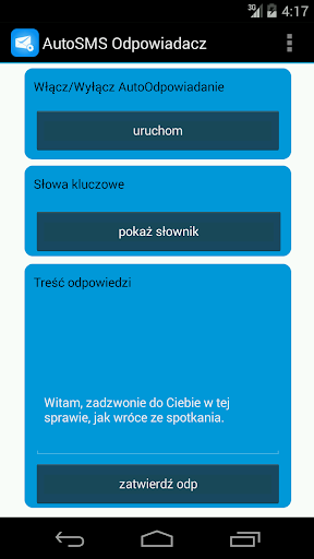 【免費通訊App】AutoSMS Odpowiadacz-APP點子