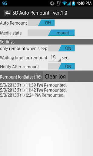 SD Auto Remount w/Ad 1.1.1 Windows u7528 2