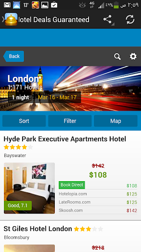 Hotel booking