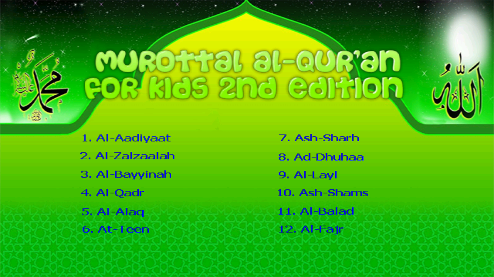 Murottal Al Quran Anak 2nd Apl Android Di Google Play