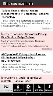 TARSLAN GÜNCEL HABERLER Screenshots 5