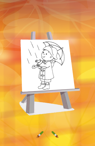 【免費家庭片App】Caillou Coloring Book-APP點子