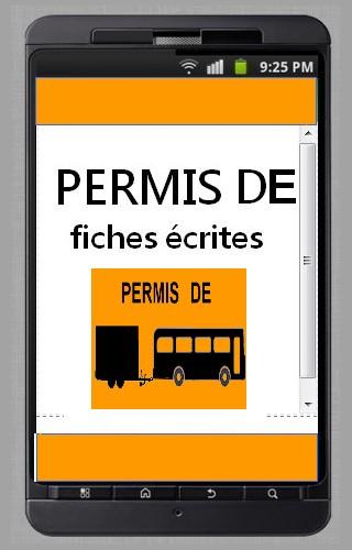 permis bus et remorque DE