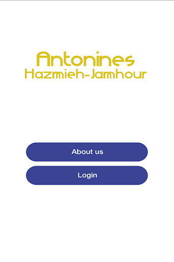 Antonines. Hazmieh - Jamhour
