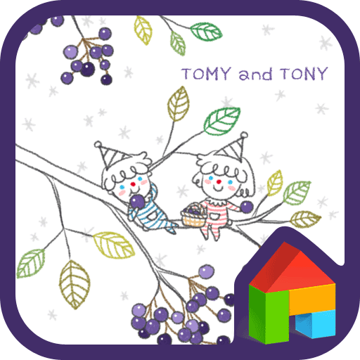 Tomy&Tony(fruit tree)도돌런처테마 LOGO-APP點子