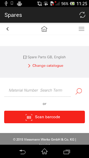 Viessmann Spare Part App