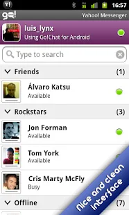 Go!Chat for Yahoo! Messenger - screenshot thumbnail