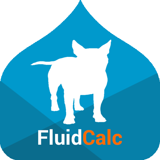 Fluid Calc for Vets LOGO-APP點子