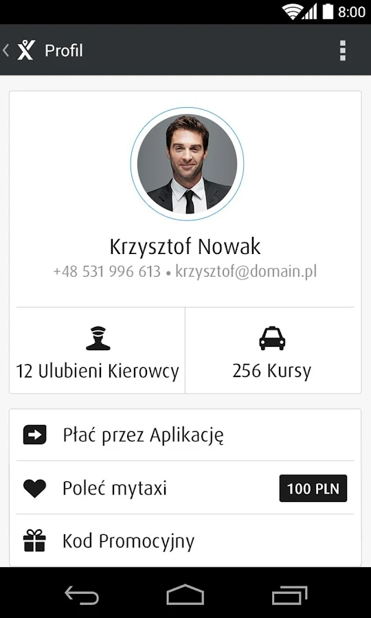   mytaxi - Aplikacja Taxi – zrzut ekranu 