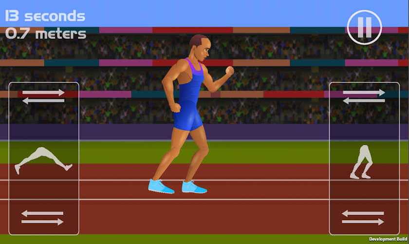 100 Metres - Running Simulator Screen 1