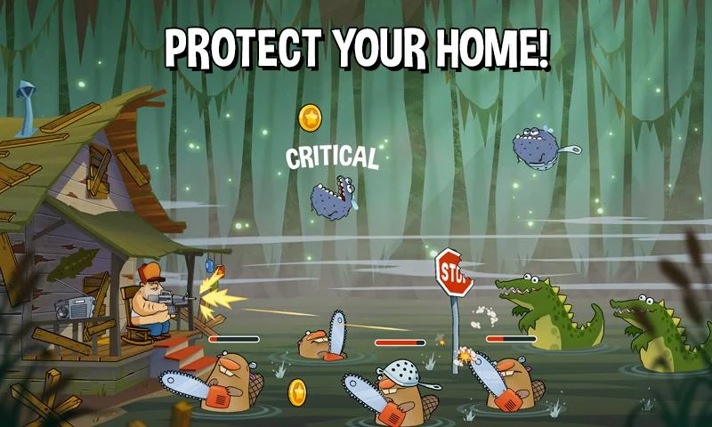 Swamp Attack - screenshot