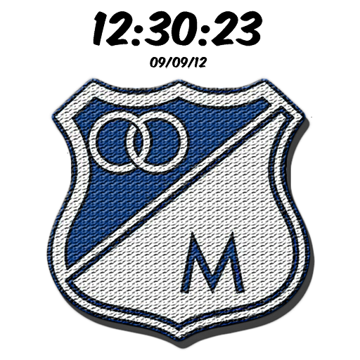 Millonarios Digital Clock LOGO-APP點子