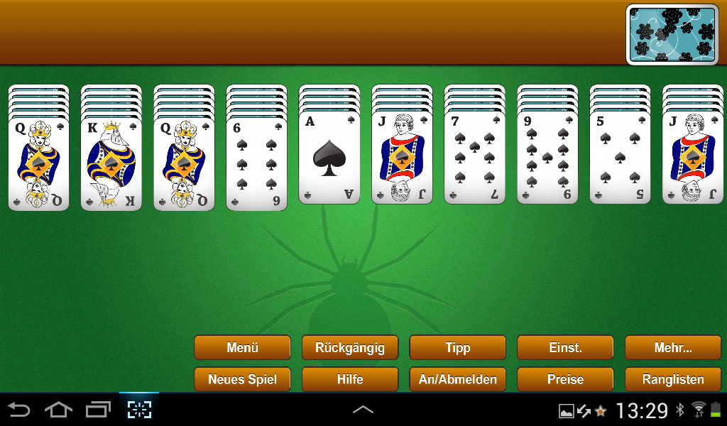 Spider Solitaire Free Online Spider Solitaire