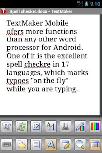 Office 2012: TextMaker Mobile - screenshot thumbnail