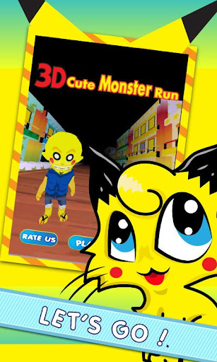 3D Cute Monster Run