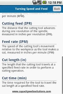 download Turning Speed and Feed Calc free
