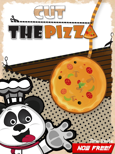 Panda slice Pizza cut the rope