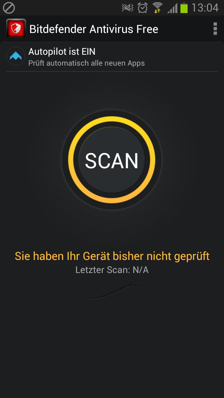Android application Bitdefender Antivirus screenshort