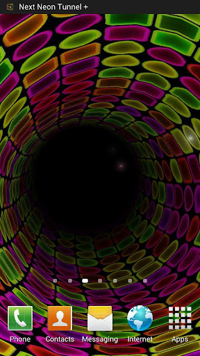 Neon Tunnel Live Wallpaper +