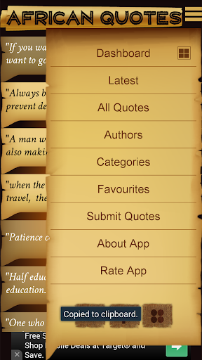 【免費書籍App】African Quotes Free-APP點子