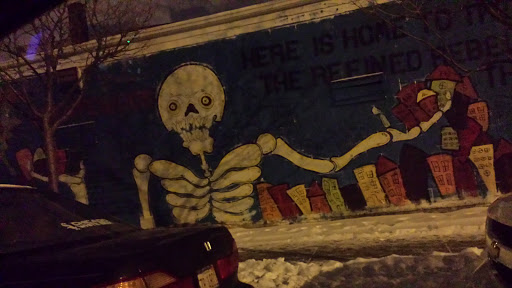 Skeleton Mural