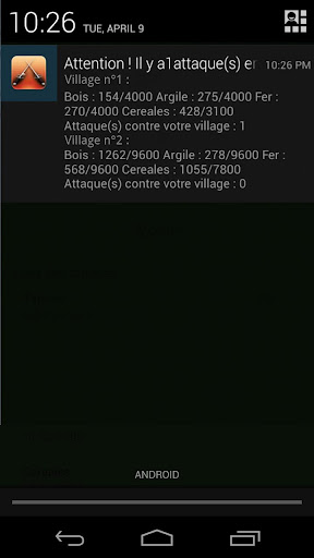 Attack Alarm - Serveur FR