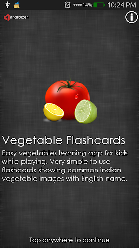 Vegetable Flashcards