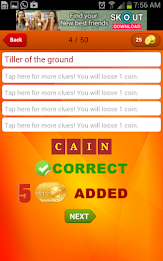 Clues to Bible Character poster 15