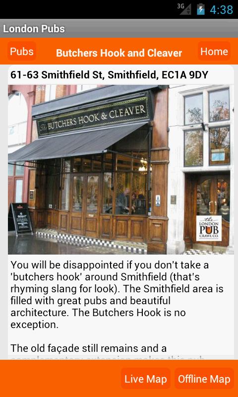 London Pub Crawls and Walks Screen 2