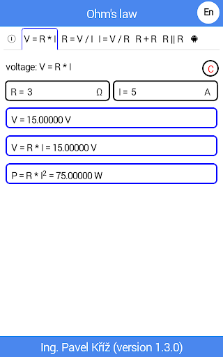 Ohm's law