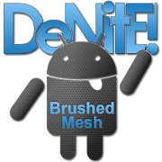 Brushed Mesh Blue CM11 Theme