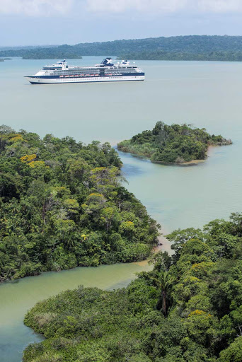 Celebrity_Infinity_Panama_Canal_2 - The Panama Canal is one of the great experiences to be had during a cruise on Celebrity Infinity.