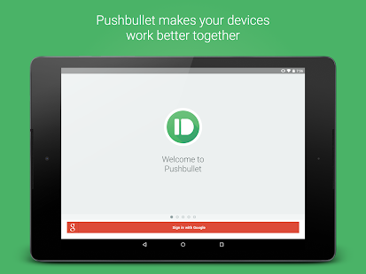 Pushbullet - screenshot thumbnail